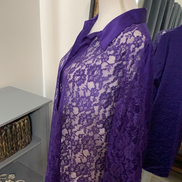 Gorgeous robe duster Victoria secret lace - Picture 8 of 10